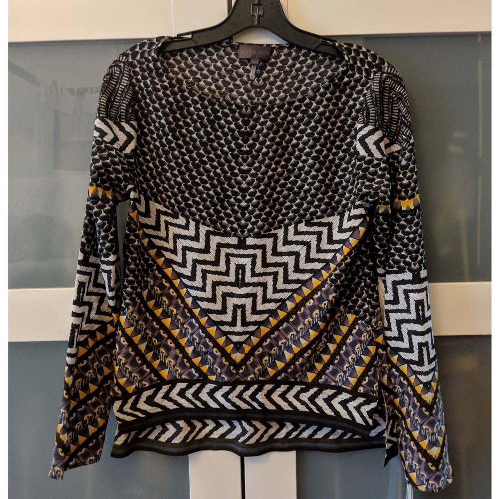 NWT Hale Bob multicolored blouse